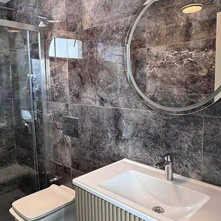 Turquoise With Jacuzzi And Private Pool 别墅 Milas